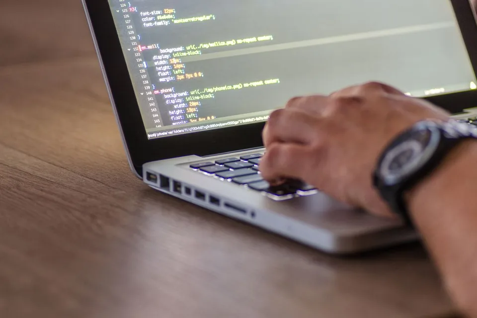 Website development service photograph